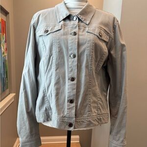 Chadwicks Gray Jean Jacket. Size XL